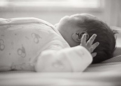 newborn girl after birth